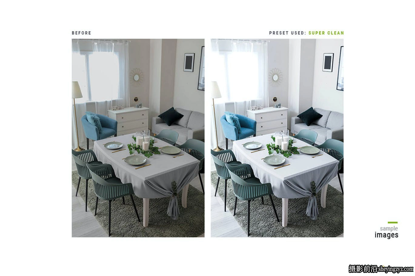 40种完美室内摄影后期调色Lightroom预设 Interior Design Presets