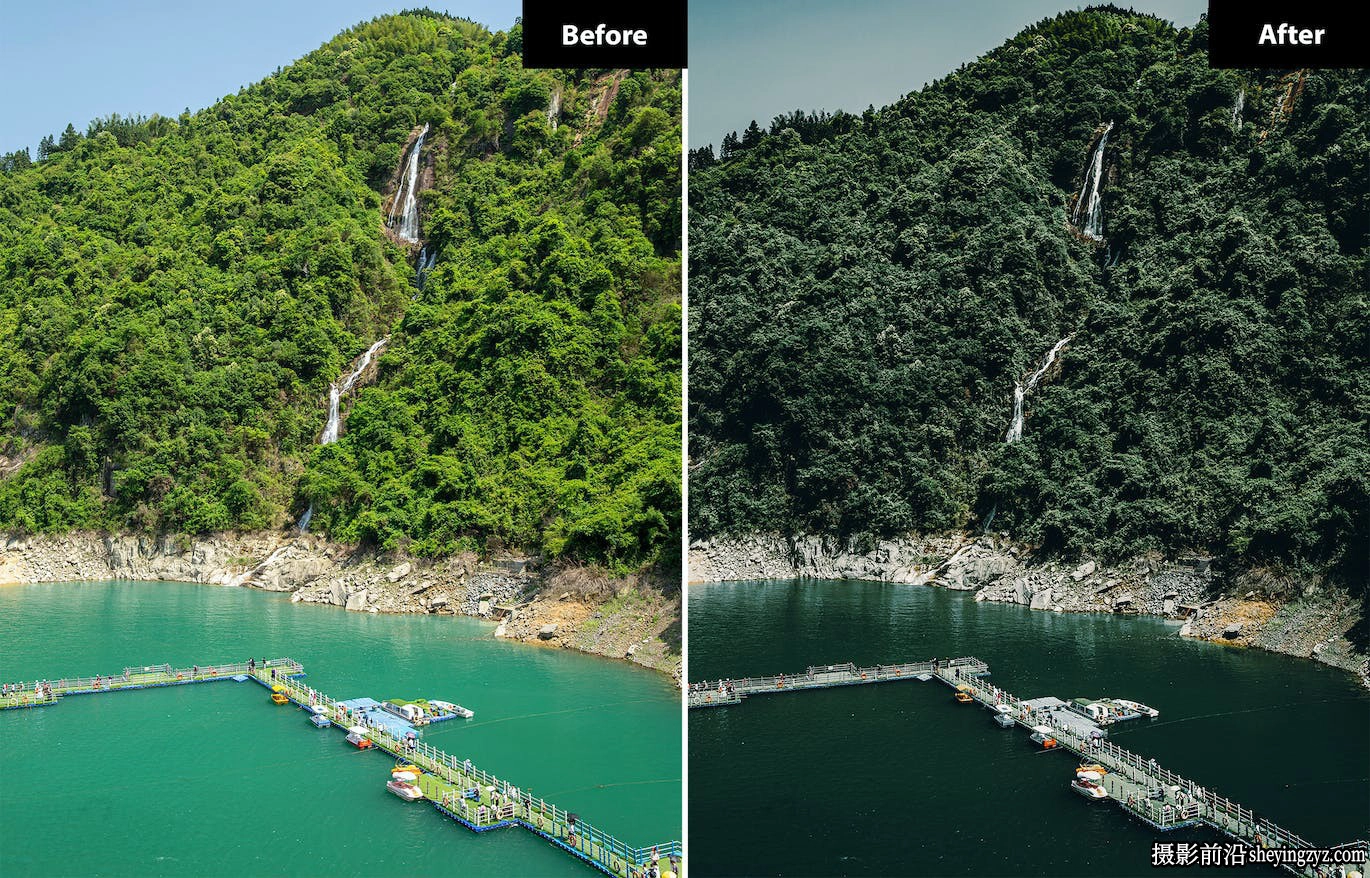 无人机电影风光lr预设/手机版预设 Drone Matte Lightroom Presets
