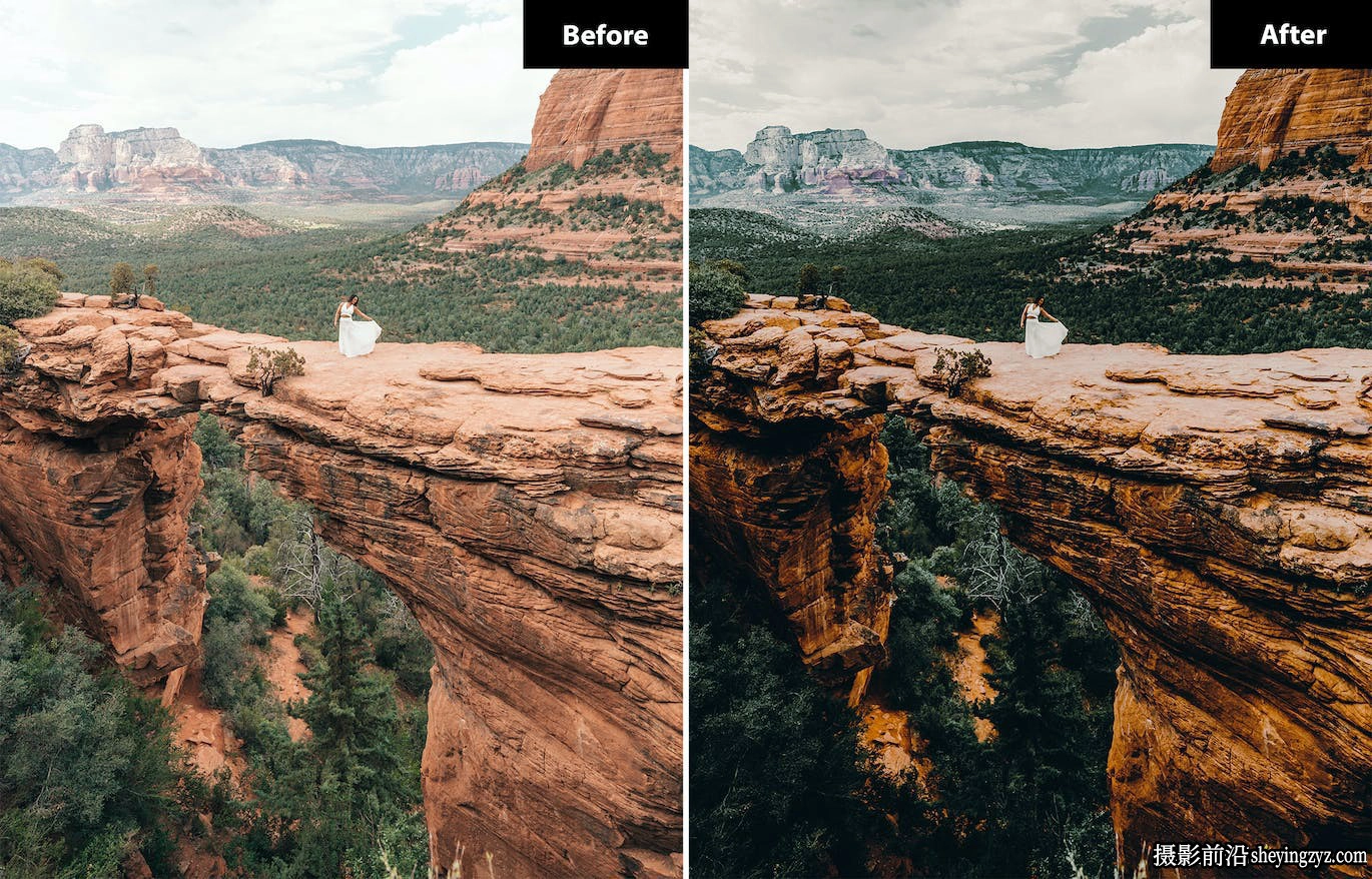 无人机电影风光lr预设/手机版预设 Drone Matte Lightroom Presets