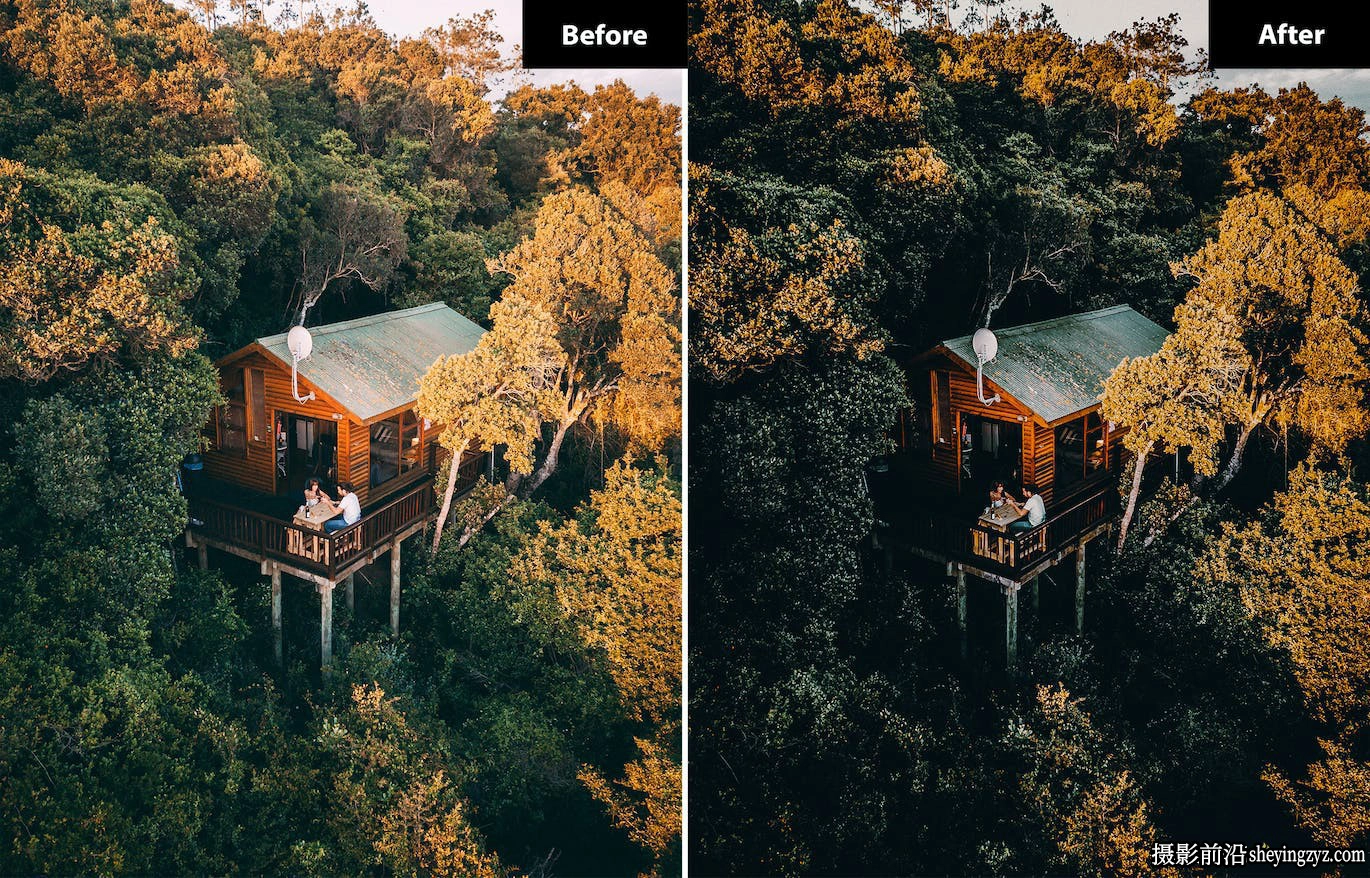 无人机电影风光lr预设/手机版预设 Drone Matte Lightroom Presets