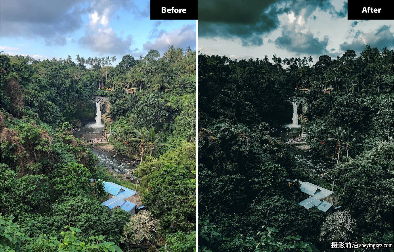 无人机电影风光lr预设/手机版预设 Drone Matte Lightroom Presets