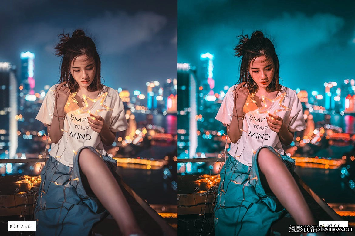 20种蓝绿色和橙色电影风光LR预设 Teal &amp; Orange Lightroom Presets