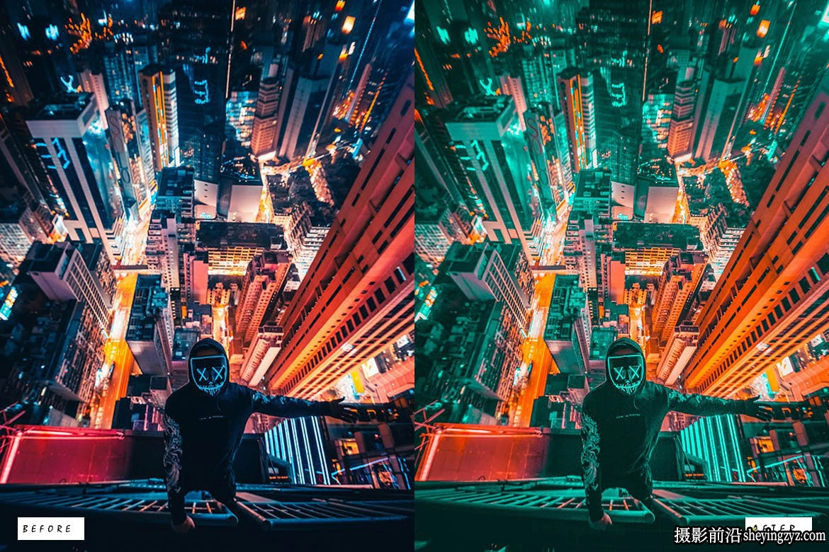 20种蓝绿色和橙色电影风光LR预设 Teal &amp; Orange Lightroom Presets