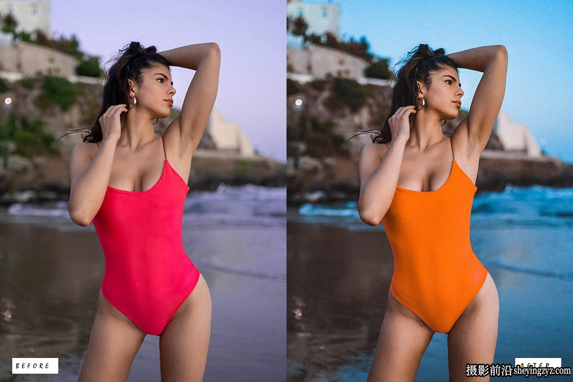 20种蓝绿色和橙色电影风光LR预设 Teal &amp; Orange Lightroom Presets