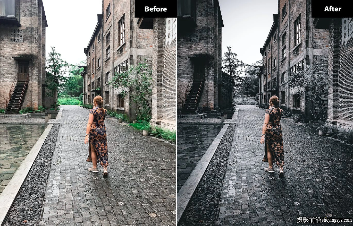 城市街头摄影电影风格Lr预设/手机预设 Paris Lightroom Preset