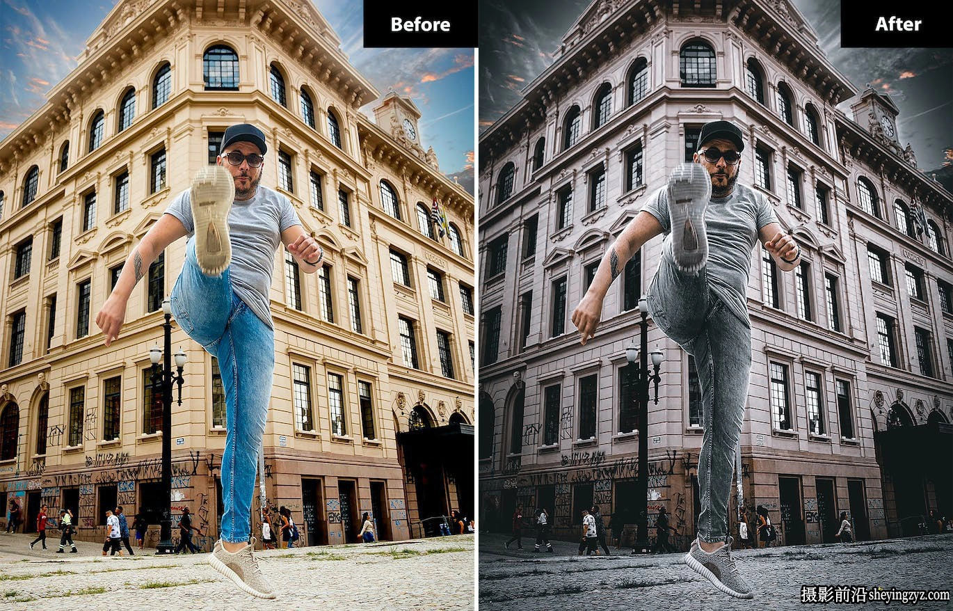 城市街头摄影电影风格Lr预设/手机预设 Paris Lightroom Preset