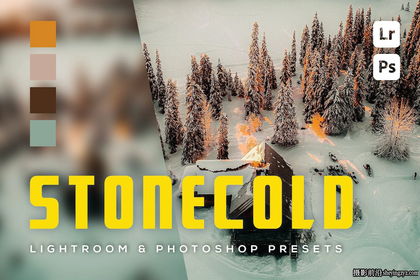 冬季电影风光Lr预设及手机版lr预设 Stonecold Lightroom Presets