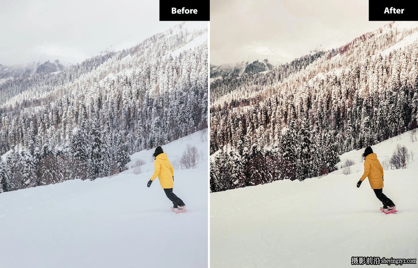冬季电影风光Lr预设及手机版lr预设 Stonecold Lightroom Presets