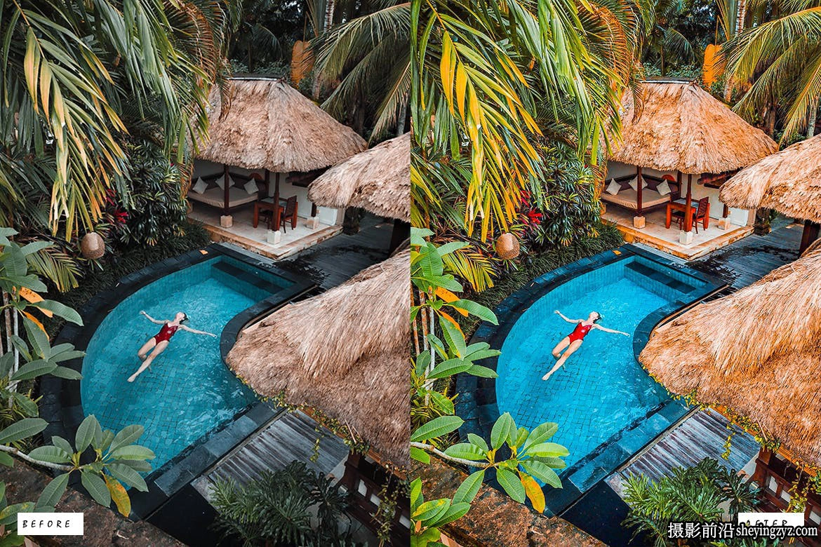 网红旅拍电影风光Lightroom预设 Tropical Premium Lightroom Presets