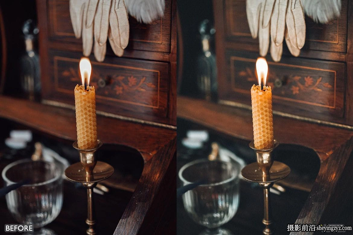 黑暗电影胶片LR预设及手机版lr预设 Film Dark Vintage Look Preset