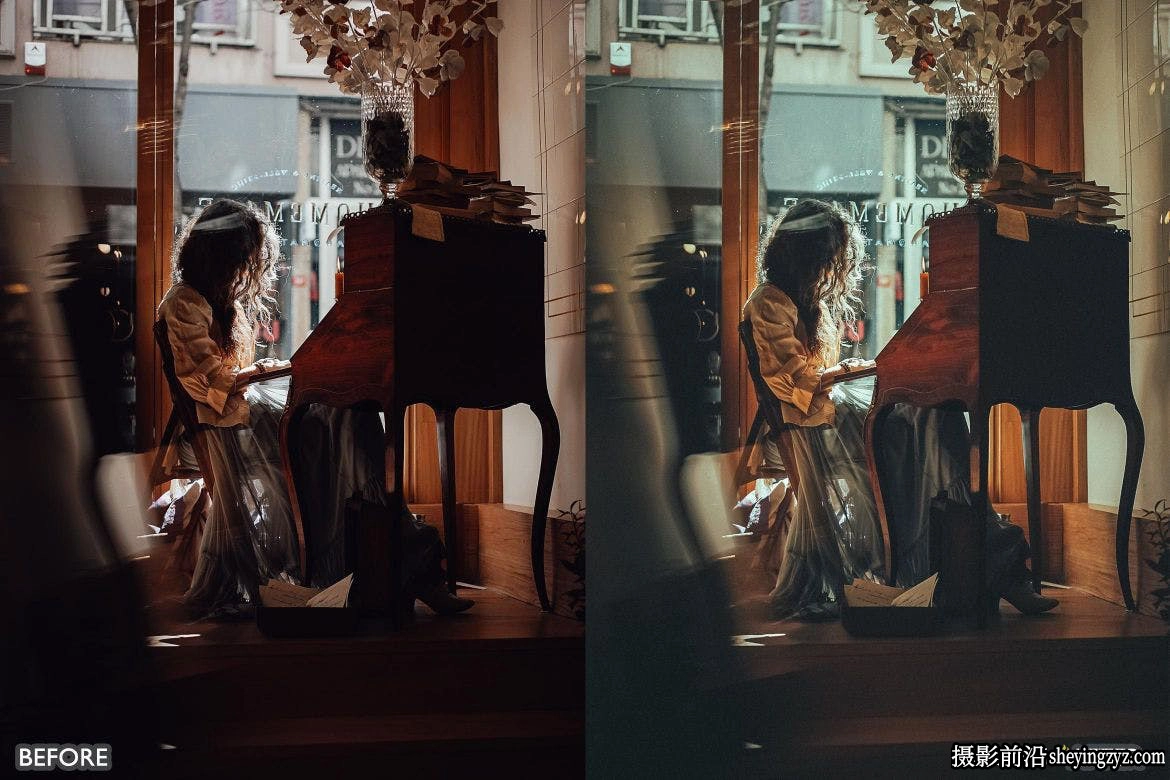 黑暗电影胶片LR预设及手机版lr预设 Film Dark Vintage Look Preset
