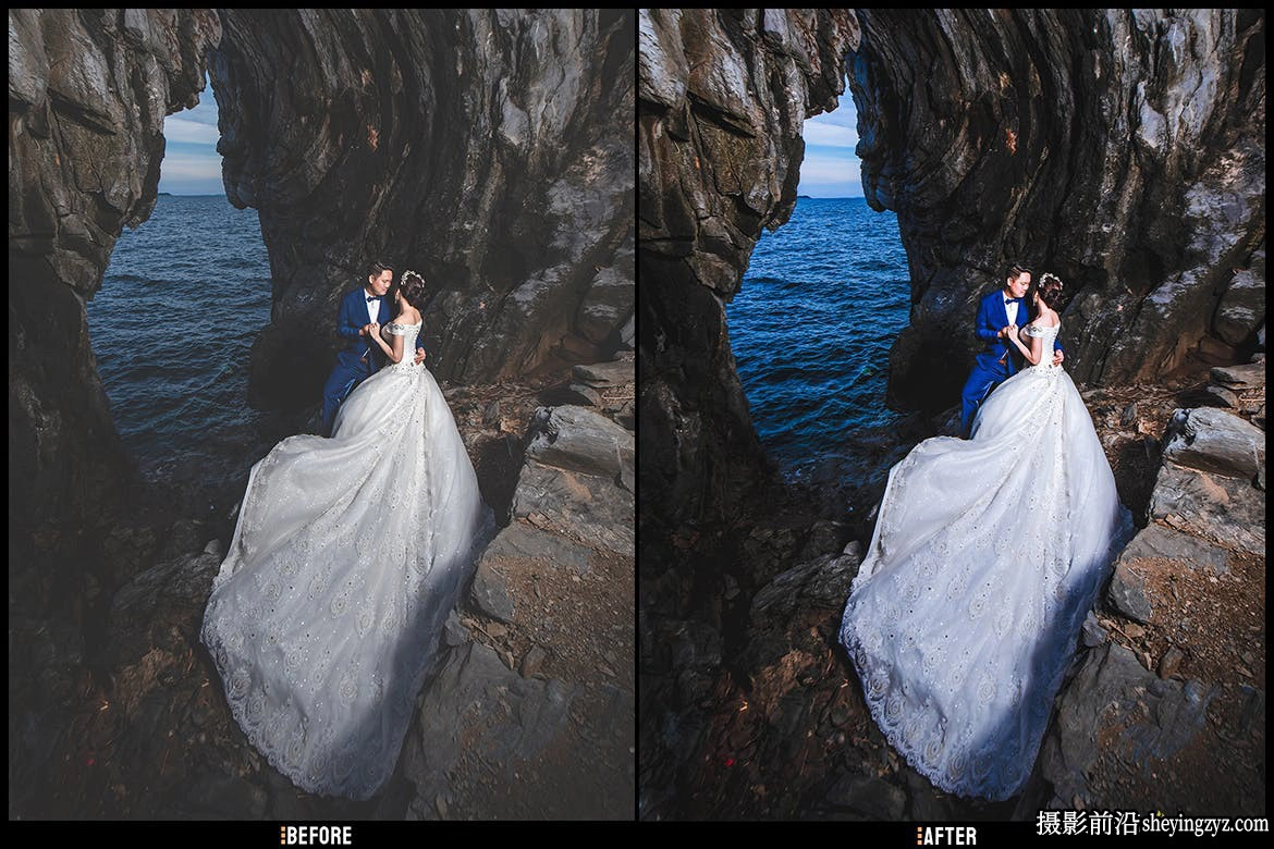 旅拍电影婚礼Lr预设及手机版预设 Wedding Lightroom Presets