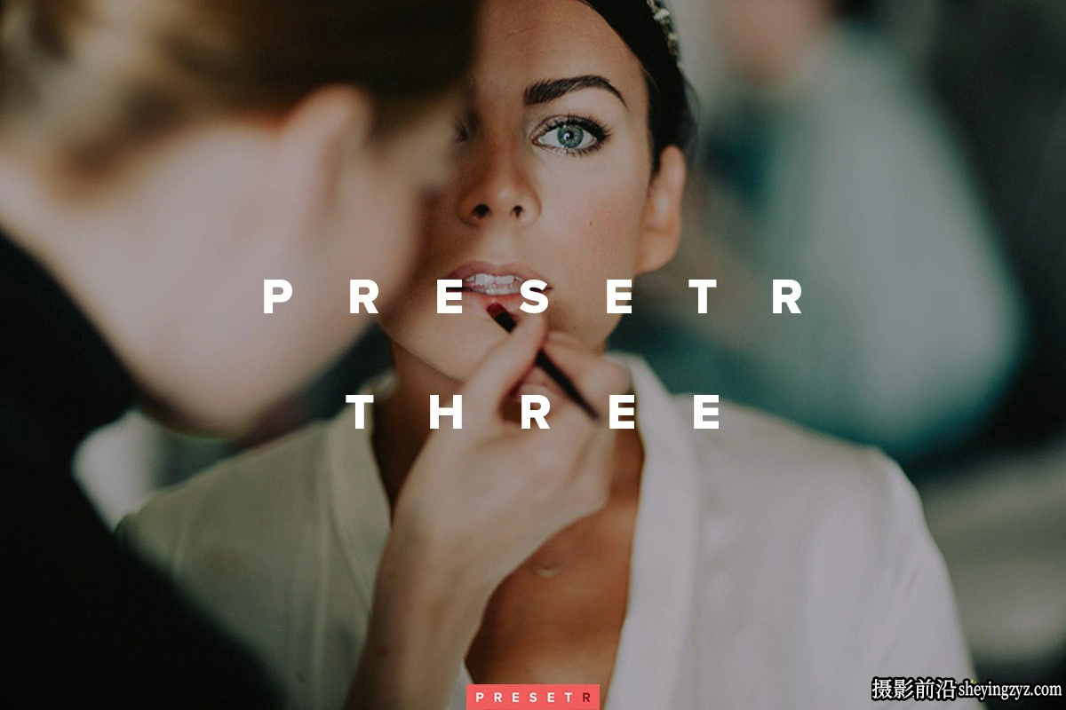 婚礼跟拍电影胶片人像lr预设及ACR预设 Three Lightroom Presets