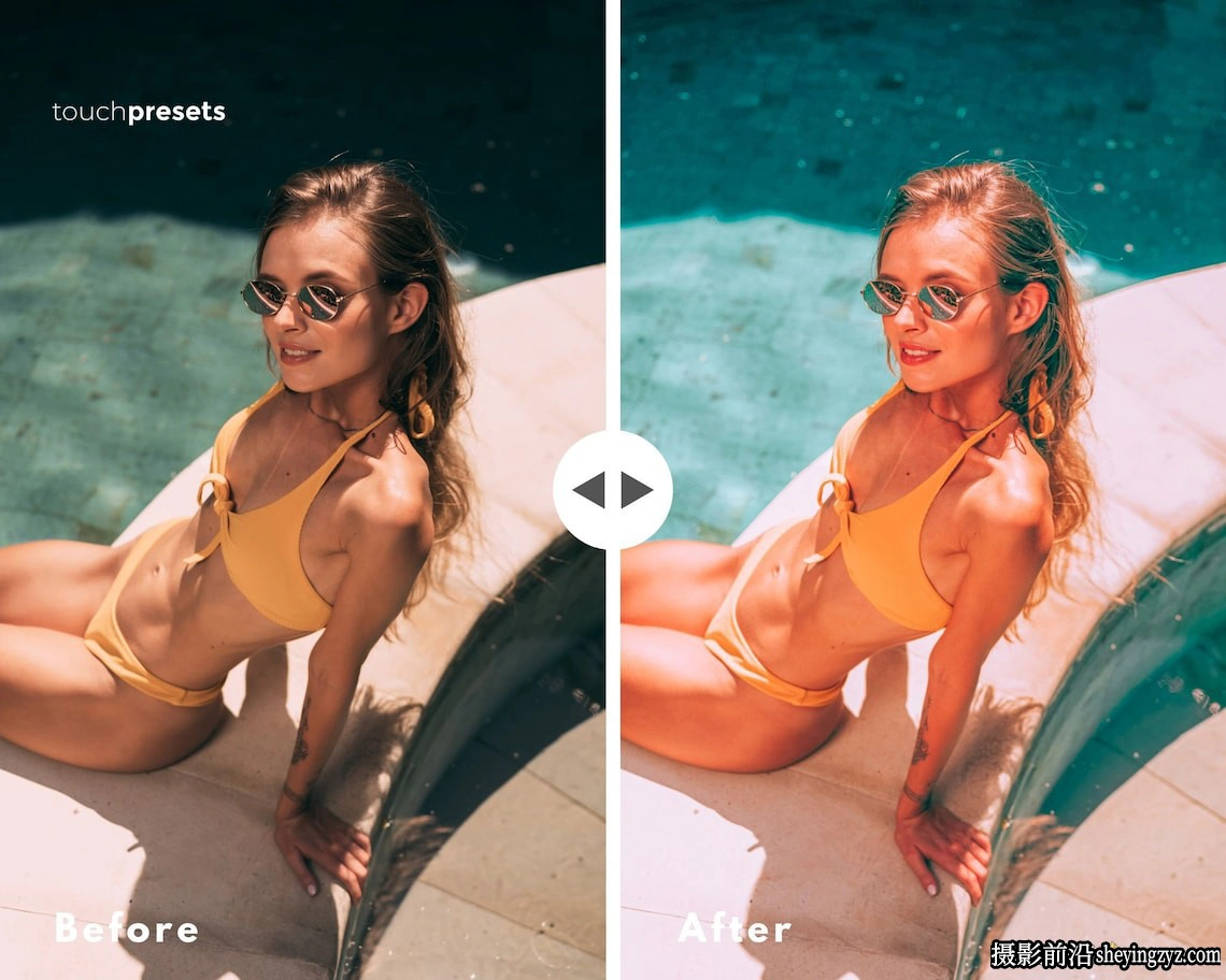 海滩旅拍网红打卡Lr预设及手机版lr预设 Beach Travel Ins Presets