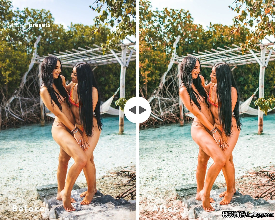 海滩旅拍网红打卡Lr预设及手机版lr预设 Beach Travel Ins Presets