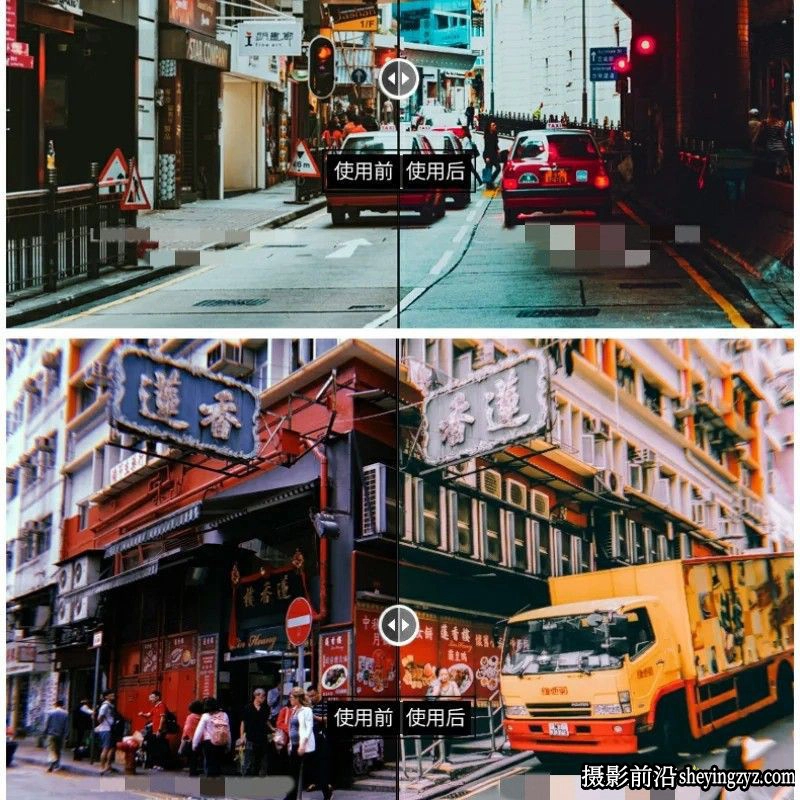 LR预设-怀旧港风lr胶片复古人像街拍调色LUT滤镜PR/PS/FCPX