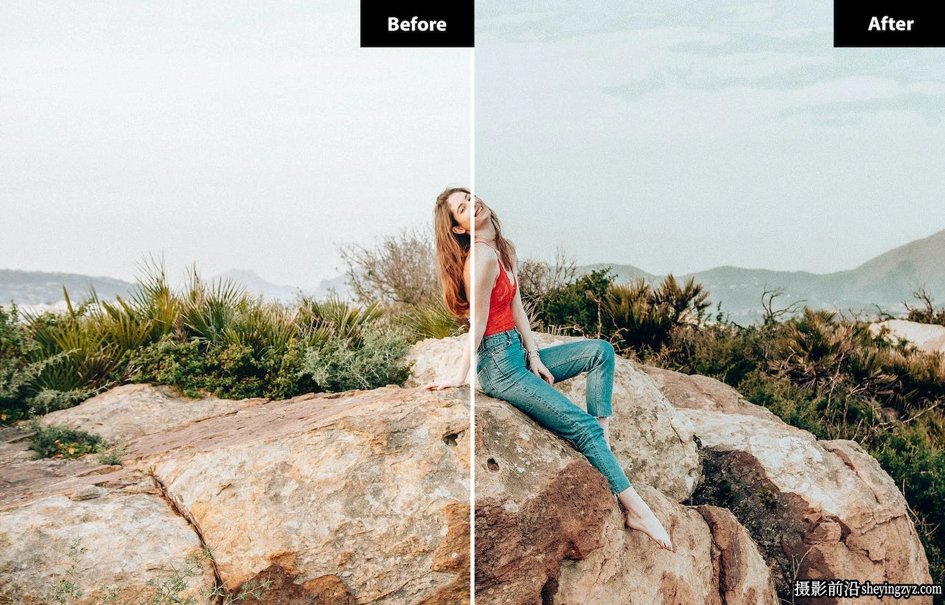 哑光电影人像Lr预设及手机lr预设  gloony Lightroom Presets