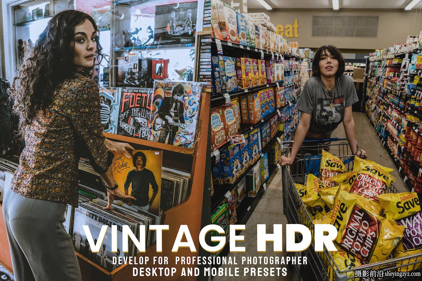 HDR复古电影LR预设及手机lr预设 Vintage HDR Lightroom Presets