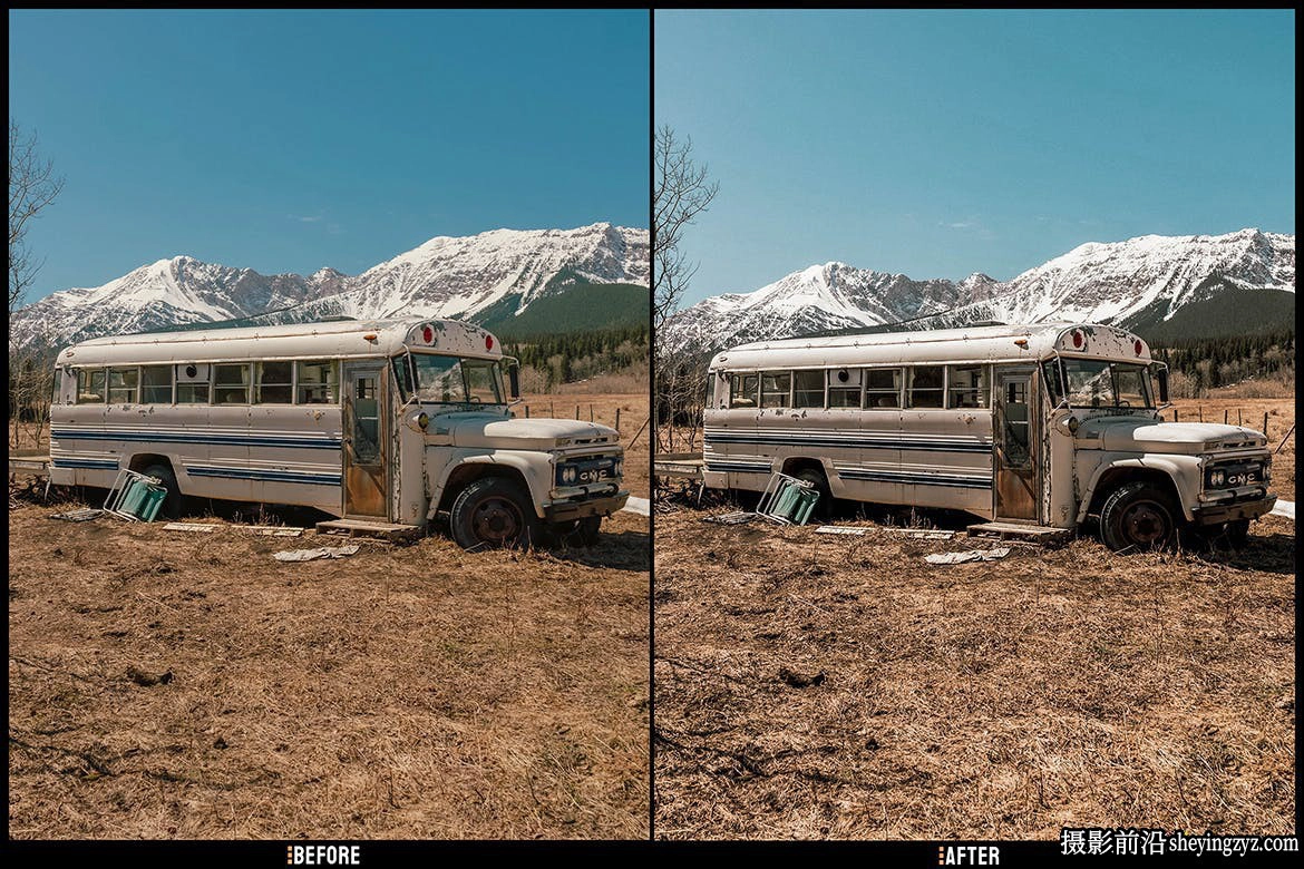 HDR复古电影LR预设及手机lr预设 Vintage HDR Lightroom Presets