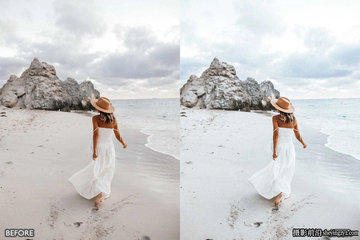 极简旅行胶片人像LR预设及手机lr预设 White Clear Lightroom Presets
