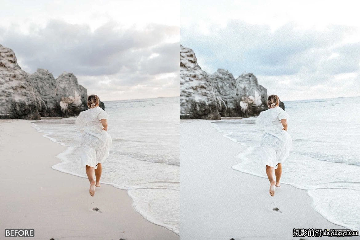 极简旅行胶片人像LR预设及手机lr预设 White Clear Lightroom Presets