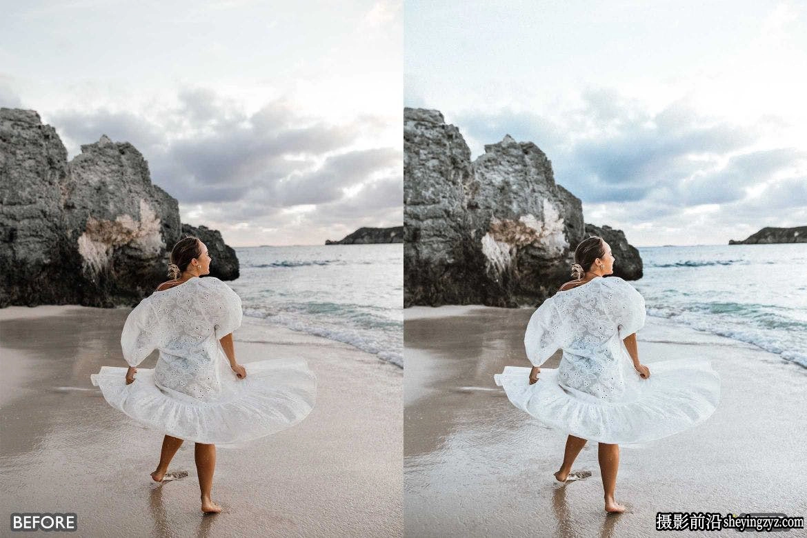 极简旅行胶片人像LR预设及手机lr预设 White Clear Lightroom Presets