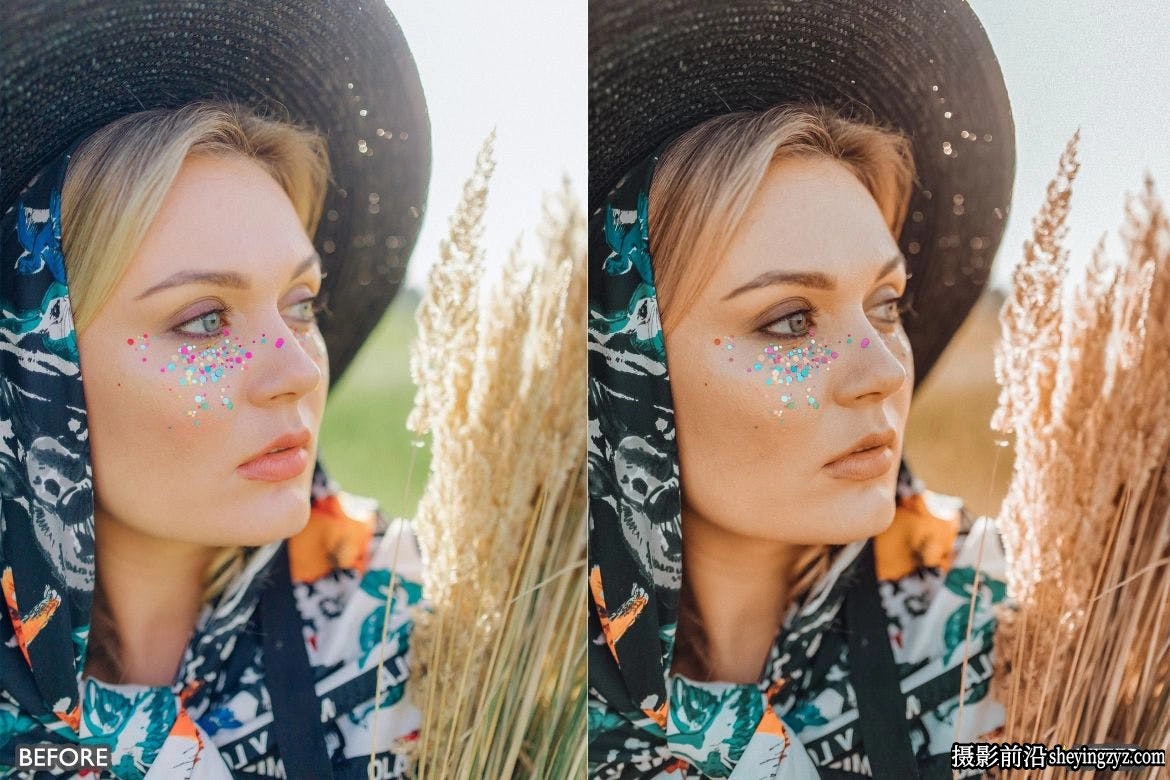 黄金时段秋季人像LR预设及手机lr预设 Golden Hour Lightroom Presets