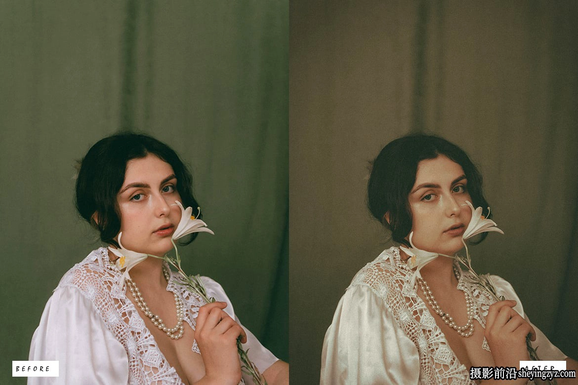 12种复古电影胶片人像lr预设 12 Vintage Style Lightroom Presets