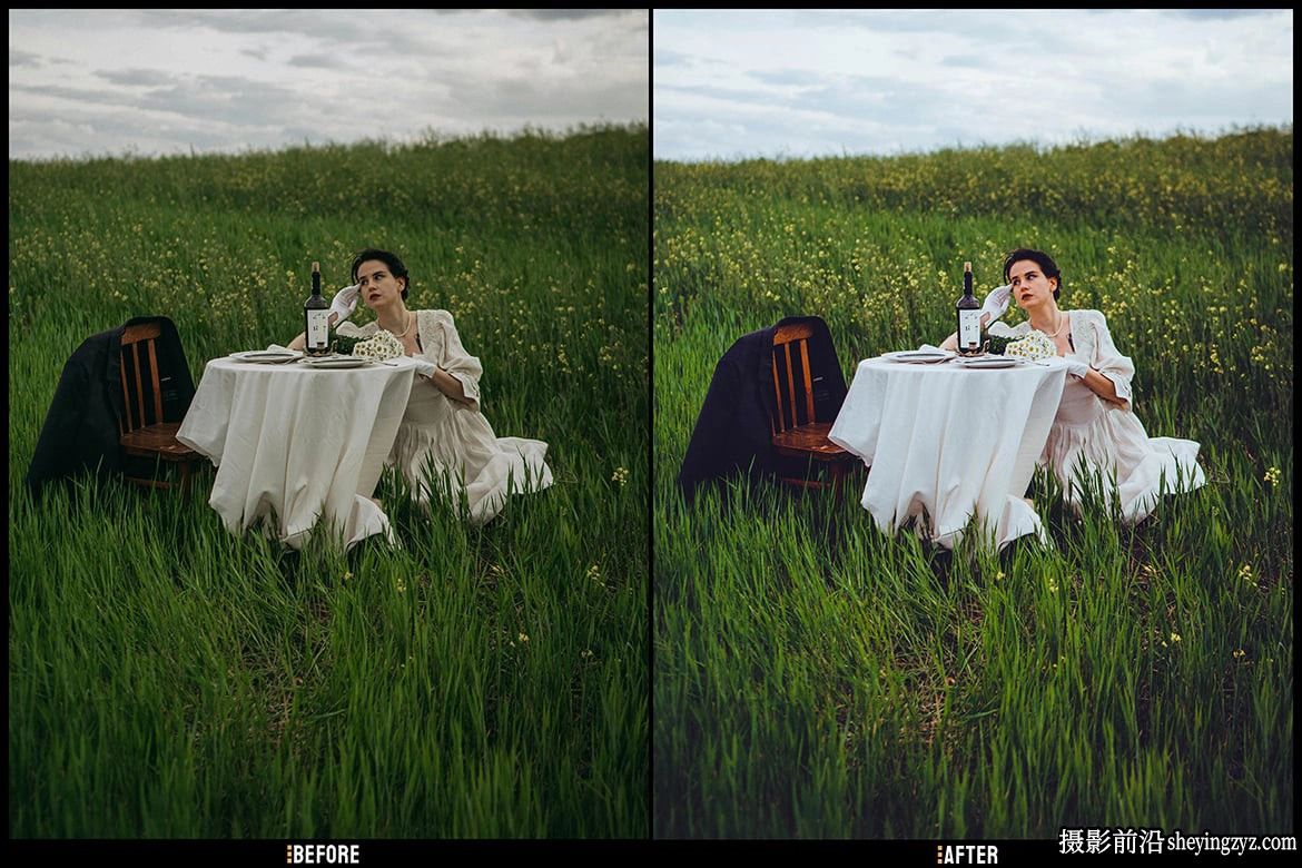 电影美学胶片色彩lr预设及手机lr预设 Aesthetic -Lightroom Presets v2