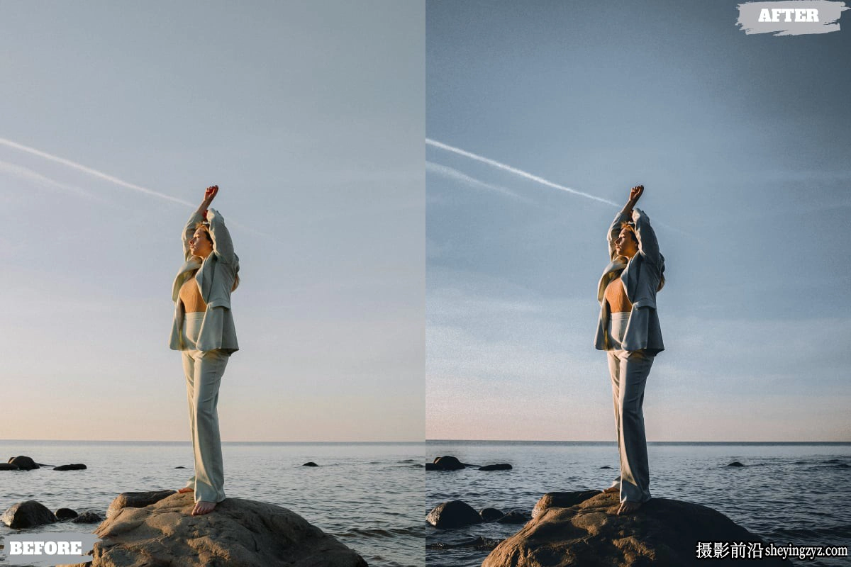 网红旅拍电影人像lr预设及手机版lr预设 Tanned Lightroom Preset