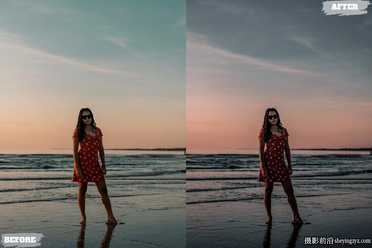 网红旅拍电影人像lr预设及手机版lr预设 Tanned Lightroom Preset
