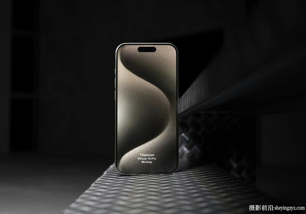 iPhone15Pro钛金属手机样机模型
