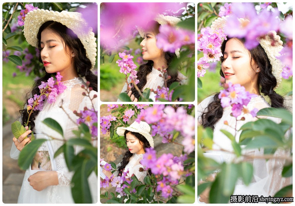 花季美女人像摄影后期调色修图练习RAW原图素材13张