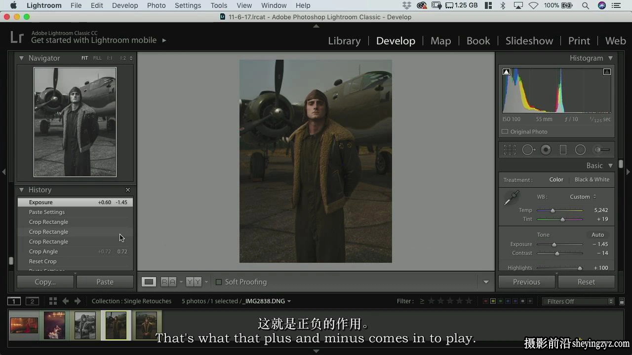 摄影师Chris Knight掌握电影人像摄影布光完整教程-中英字幕