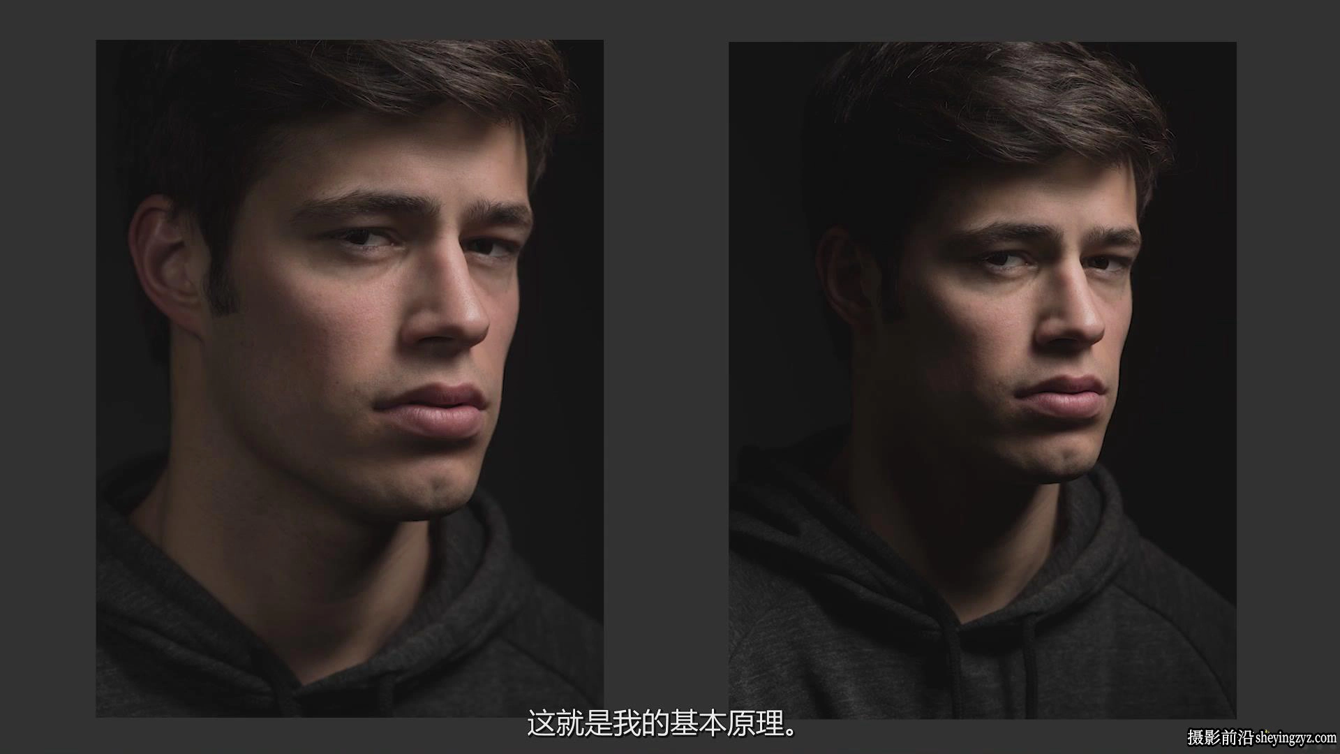摄影师Chris Knight电影肖像控制和塑造光线的艺术教程-中文字幕