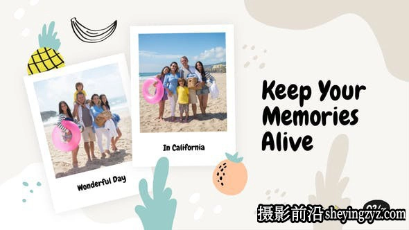 AE模板-实拍悬挂相册照片开场模板- Love Story Album