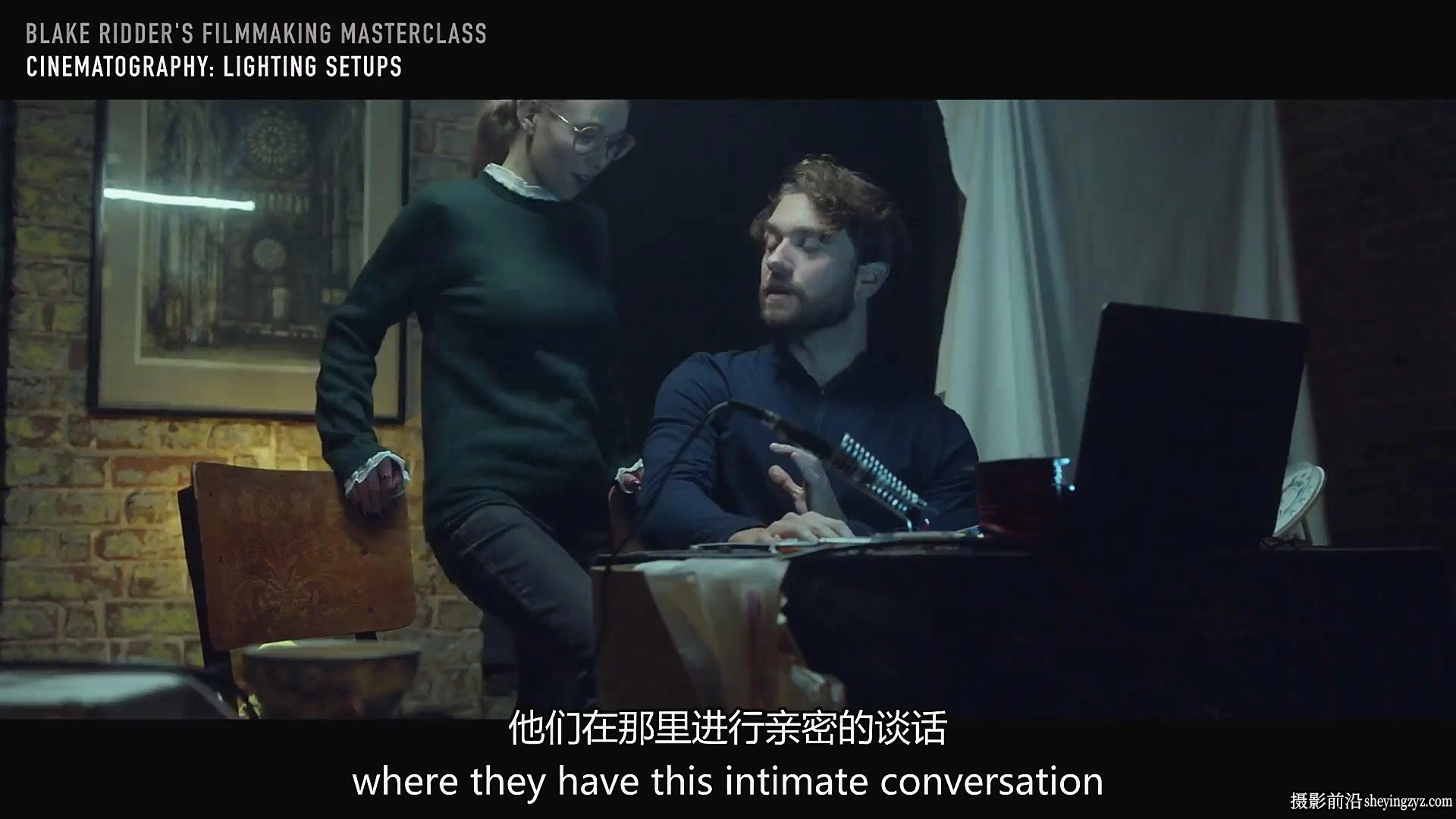 油管大神Blake Ridder电影拍摄编剧布光剪辑调色大师班课程-中英字幕