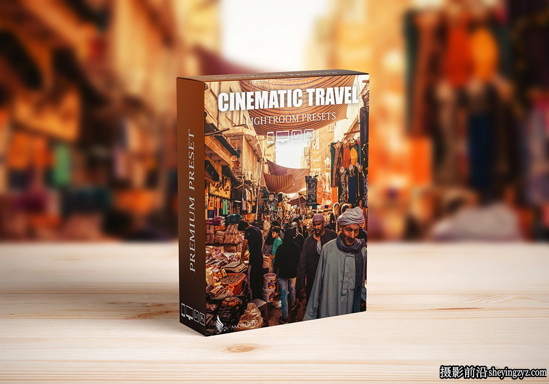 青橙色电影旅行LR预设及手机lr预设 Orange &amp; Teal Travel Presets