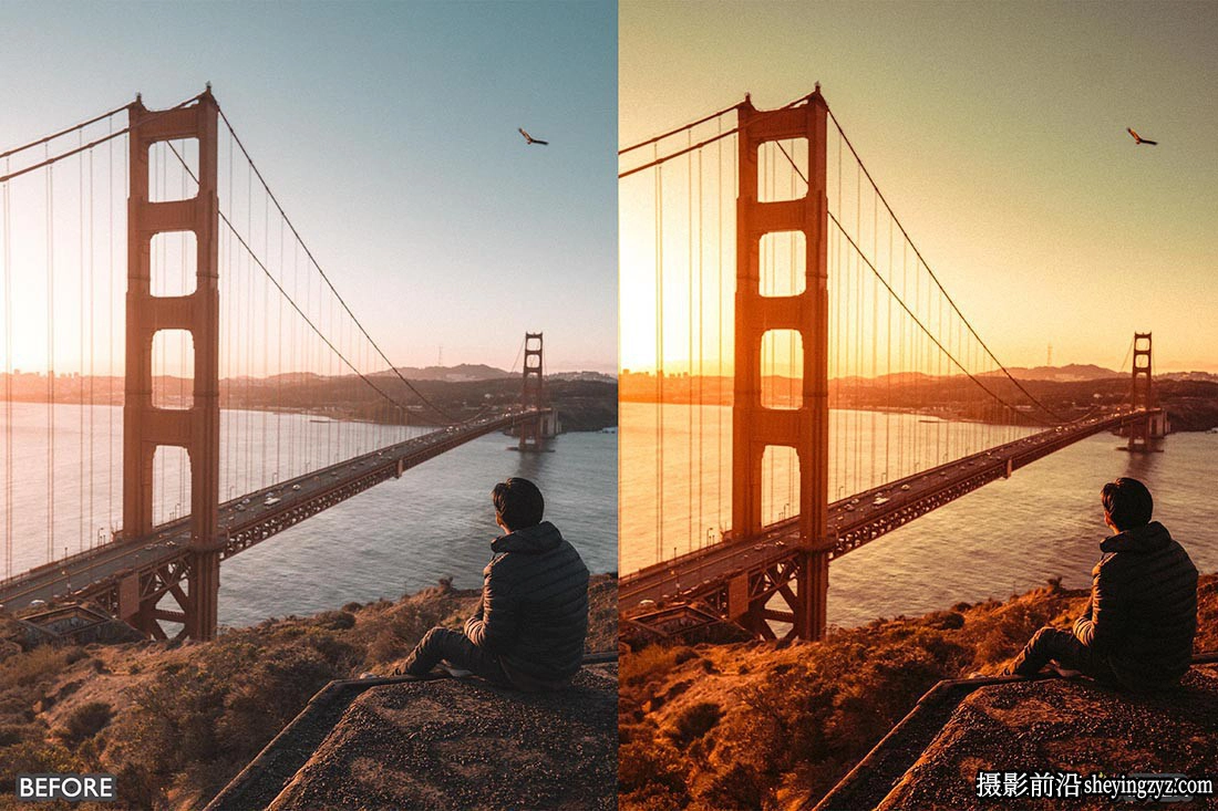 青橙色电影旅行LR预设及手机lr预设 Orange &amp; Teal Travel Presets