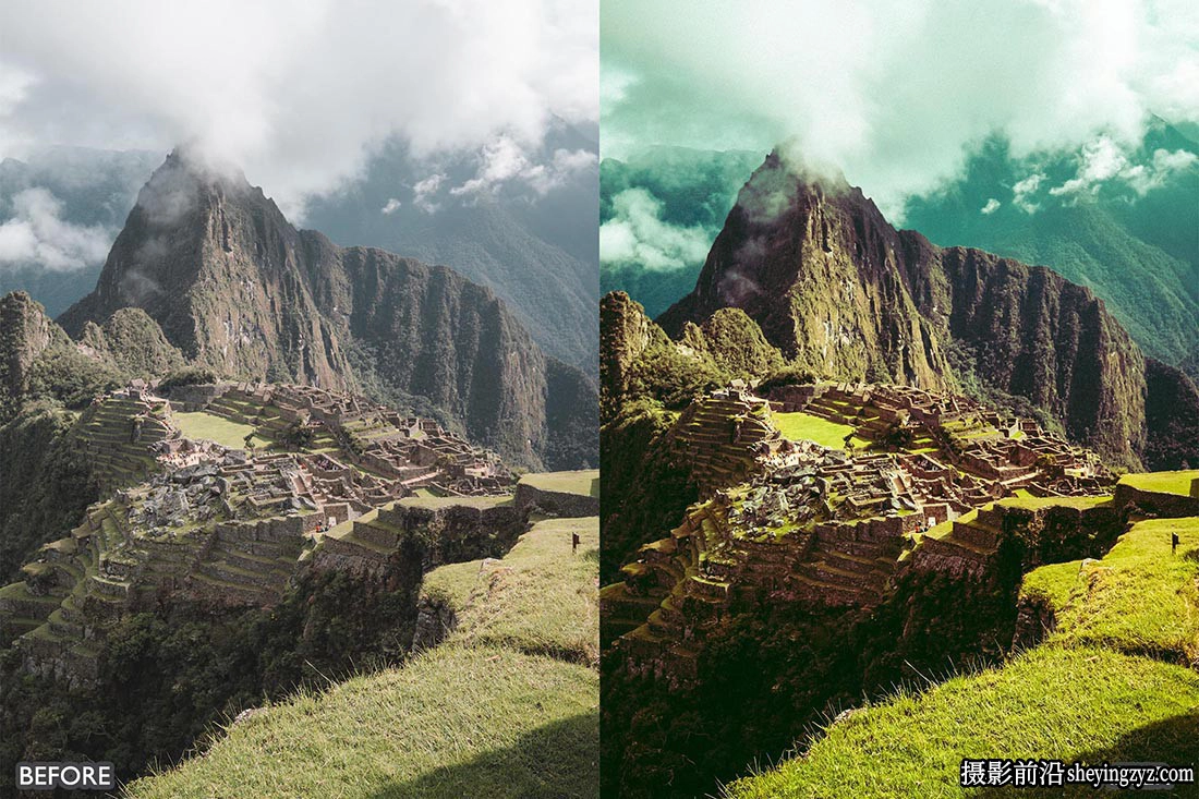 青橙色电影旅行LR预设及手机lr预设 Orange &amp; Teal Travel Presets