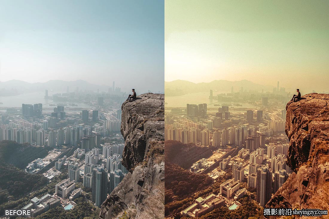 青橙色电影旅行LR预设及手机lr预设 Orange &amp; Teal Travel Presets