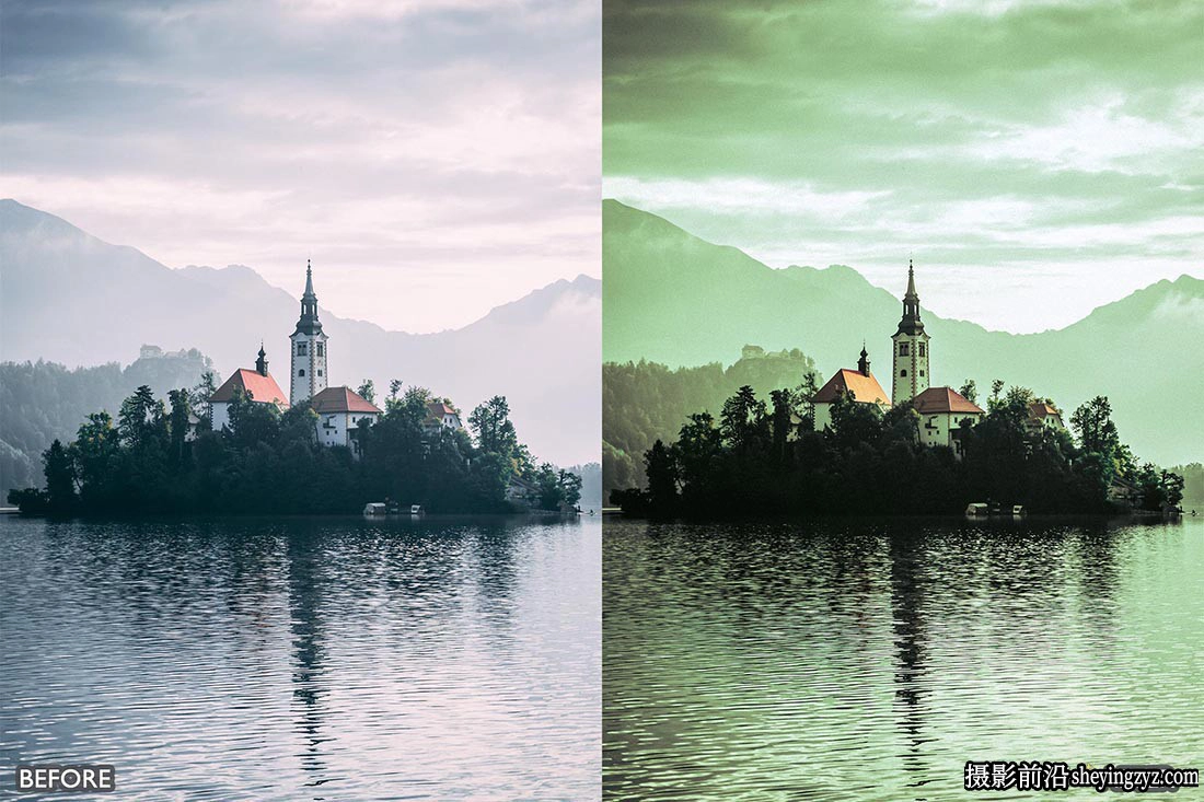 青橙色电影旅行LR预设及手机lr预设 Orange &amp; Teal Travel Presets