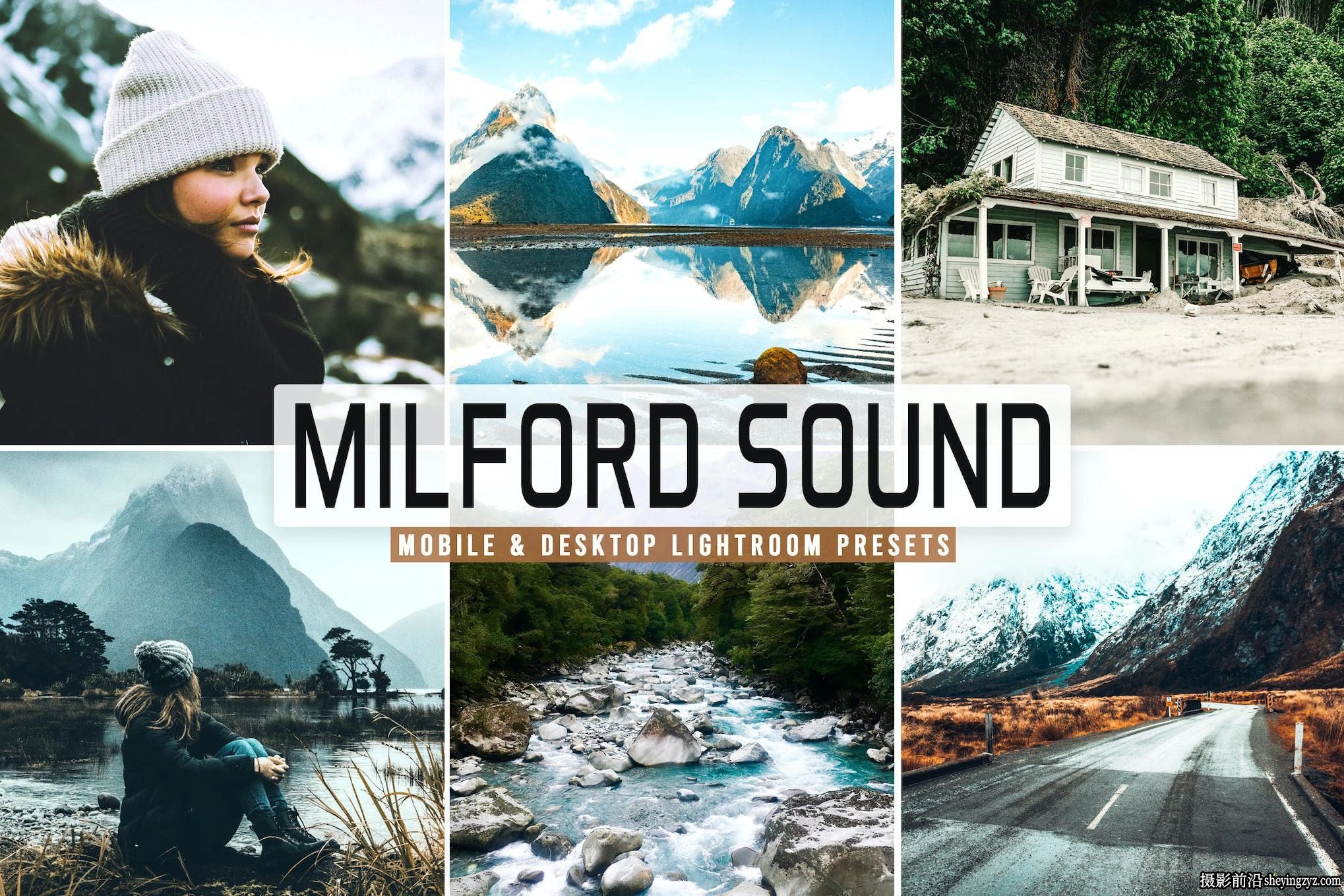 旅行人文风光Lr预设及手机lr预设 Milford Sound Lightroom Presets
