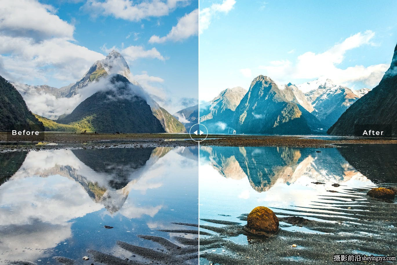 旅行人文风光Lr预设及手机lr预设 Milford Sound Lightroom Presets