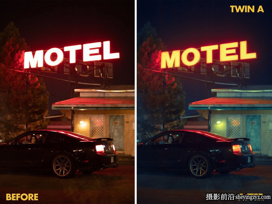 Karel Chladek质感电影街头迷幻夜景35MM胶片Lightroom预设第二卷