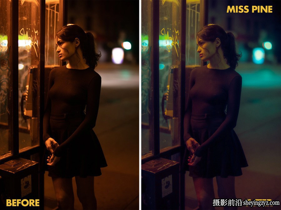 Karel Chladek质感电影街头迷幻夜景35MM胶片Lightroom预设第二卷