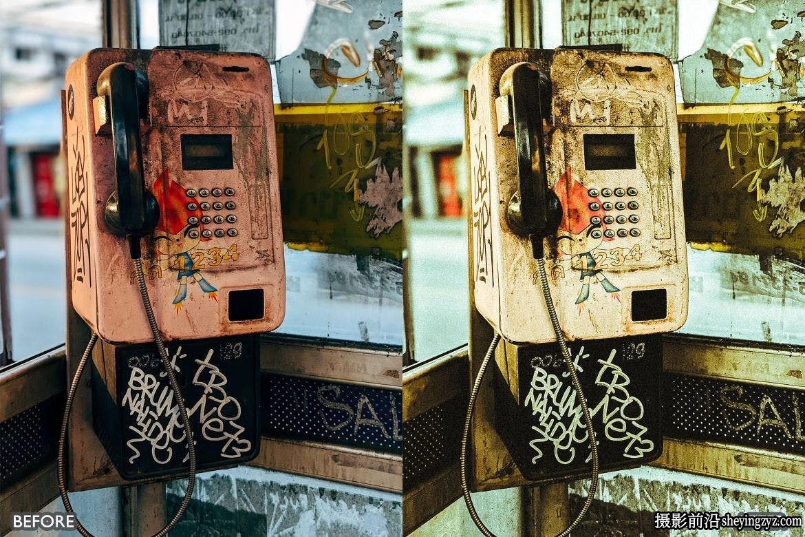 经典复古电影胶片LR预设及手机lr预设 Old Look Lightroom Presets