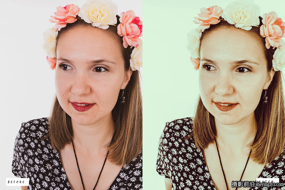 12种温暖胶片人像免费lr预设 Gold Santorini Lightroom Presets