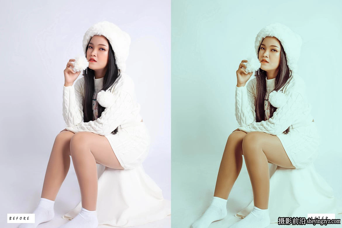 12种温暖胶片人像免费lr预设 Gold Santorini Lightroom Presets