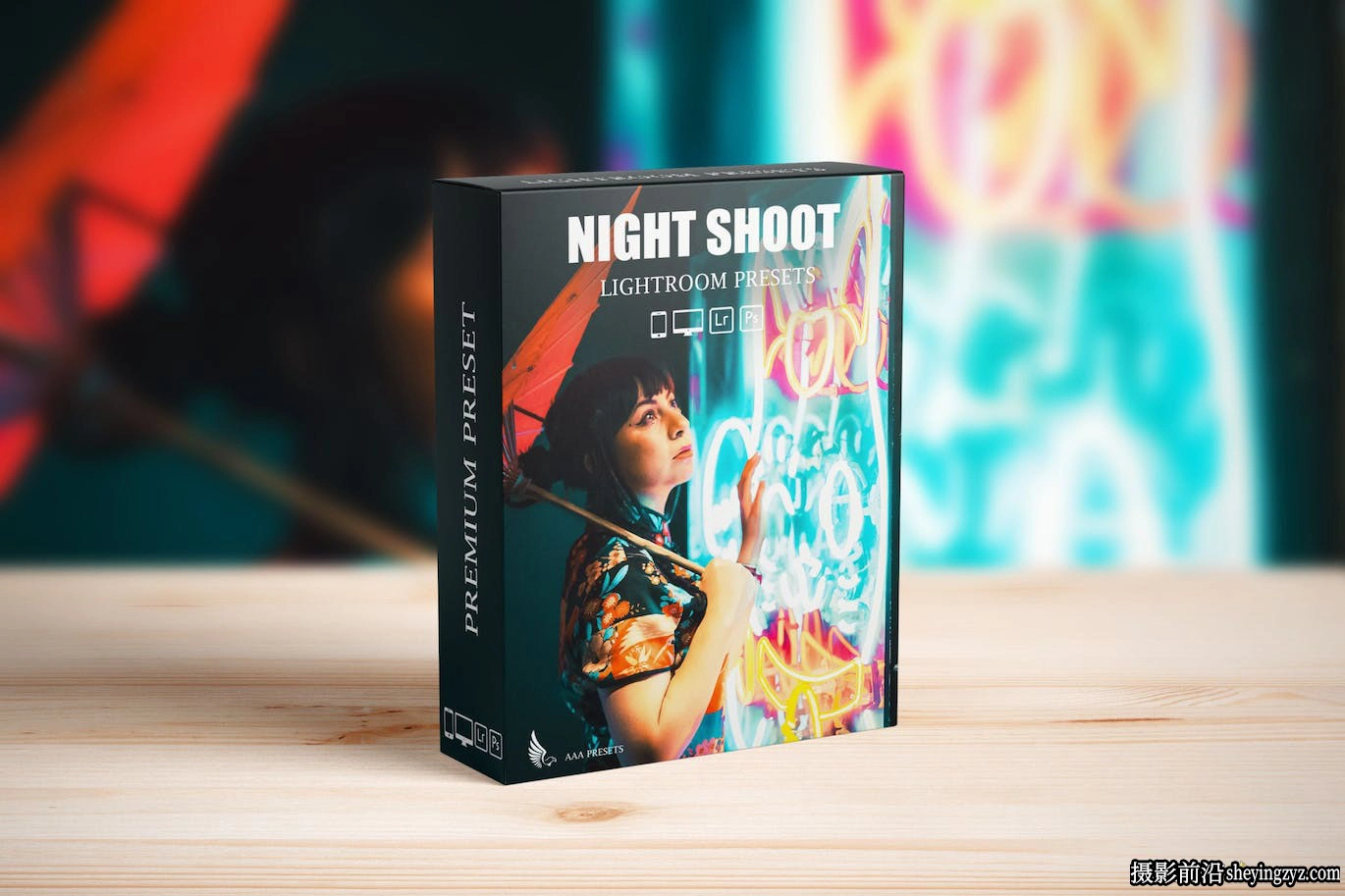 10种港风电影夜景人像Lr预设 Night Presets for Lightroom Presets